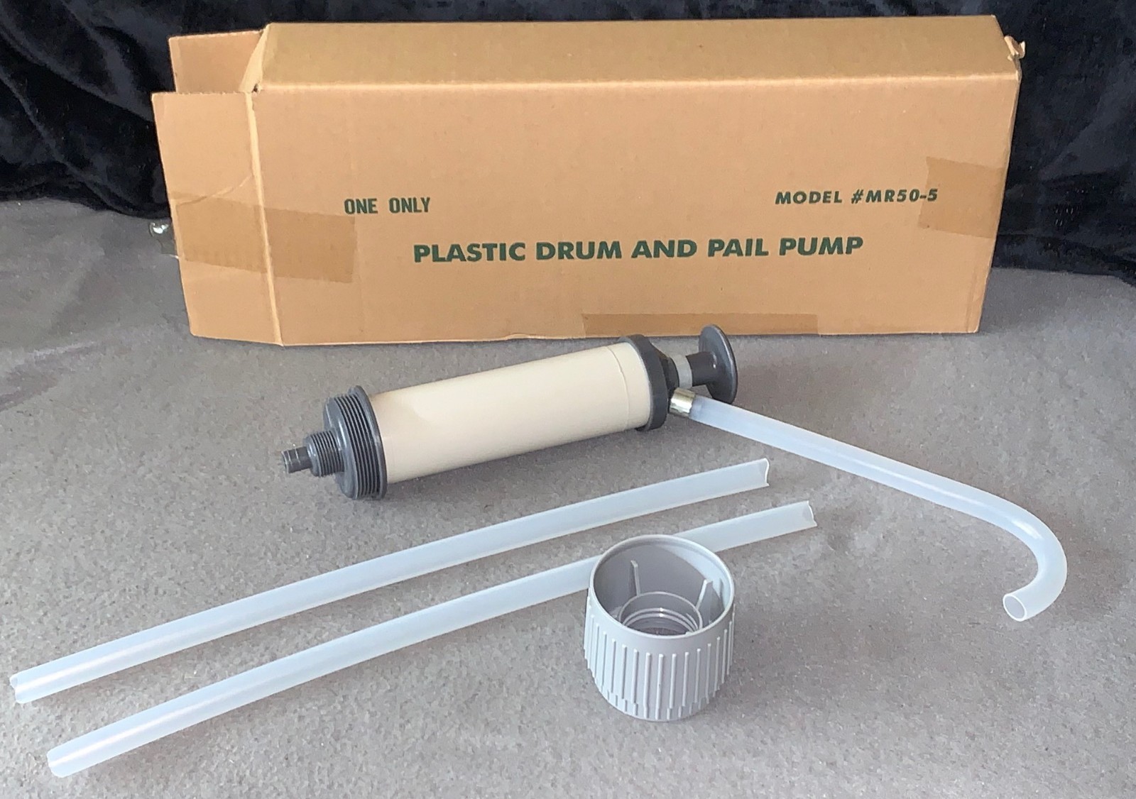 Plastic Industrial Drum and Pail Pump Model #MR50-5 (NEW)