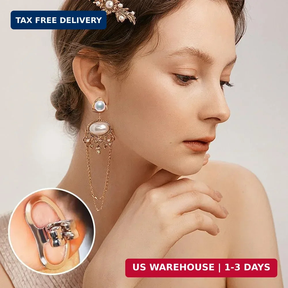 Earring Backs for Droopy Ears, Adjustable & Secure Earring Backs Lifters for Hea