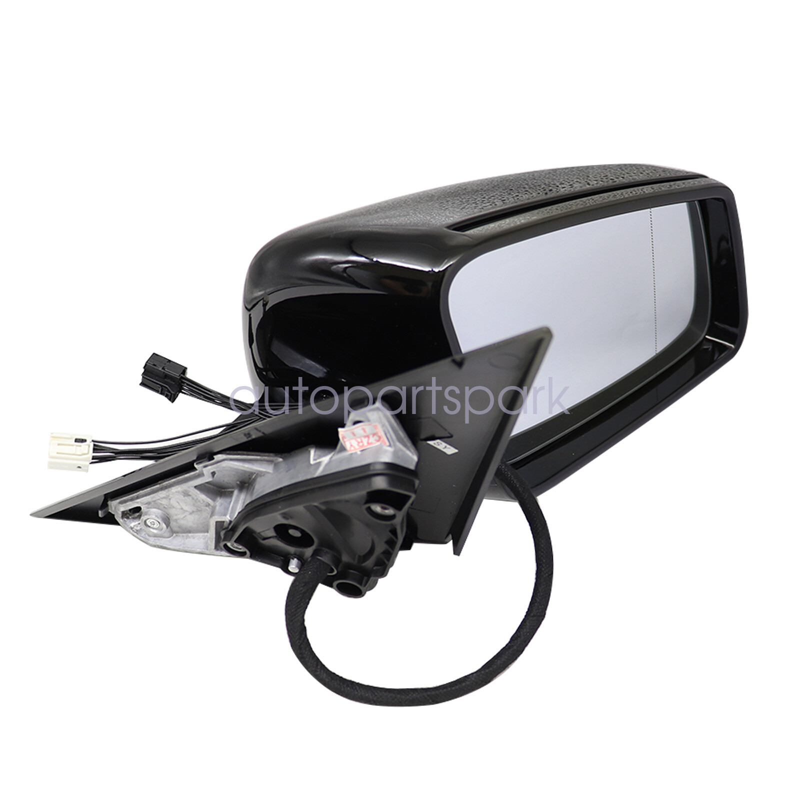 Black Right Side Passenger Mirror Fit Mercedes-Benz E350 E550 E300 2010-2016