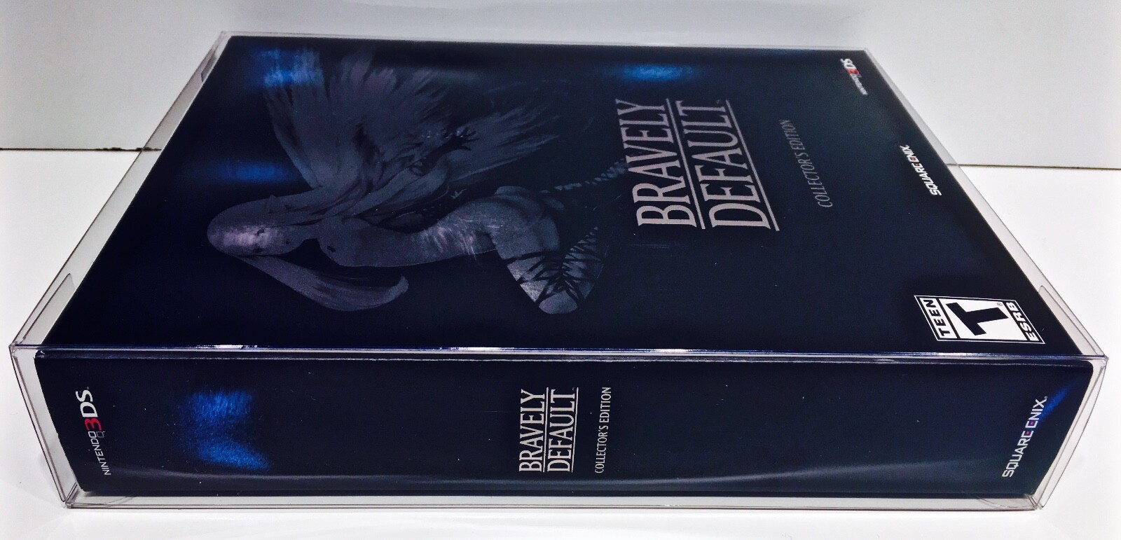 1 Box Protector BRAVELY DEFAULT Nintendo 3DS Custom Clear Plastic Display Case