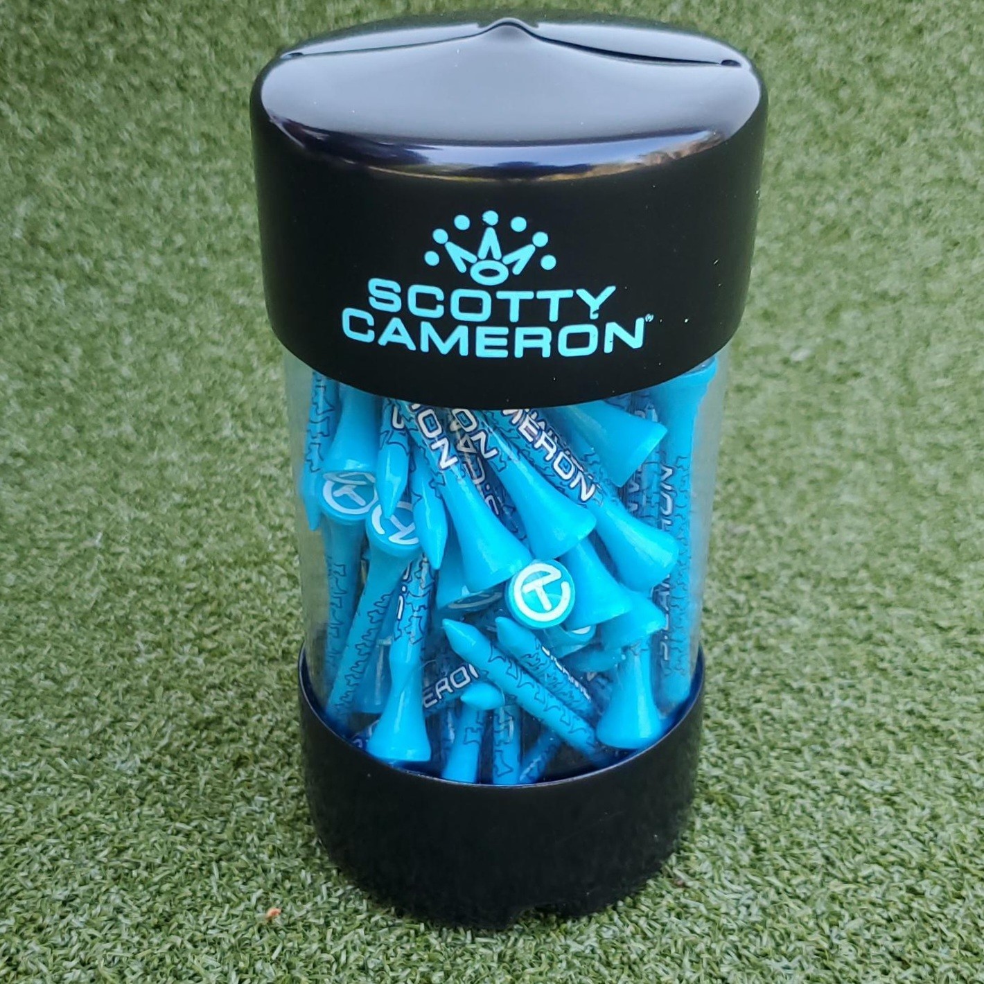 SCOTTY CAMERON CIRCLE T BLUE DANCING DOG GOLF TEES