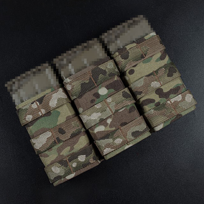 Wosport Tactical Mag Pouch Triple Mag Carrier FAST 7.62mm MOLLE Pouch Military