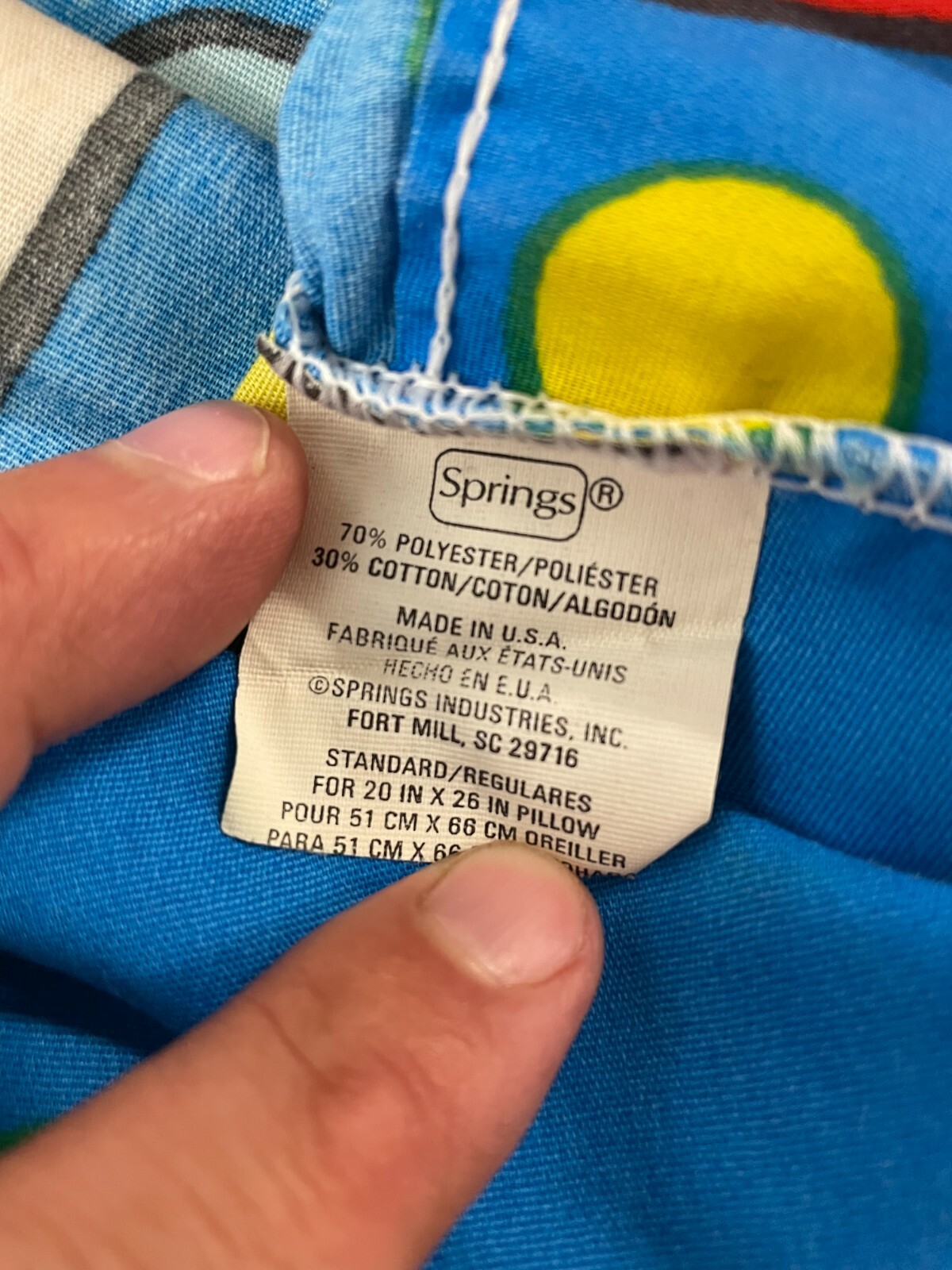 Vintage Rugrats Nickelodeon pillow case