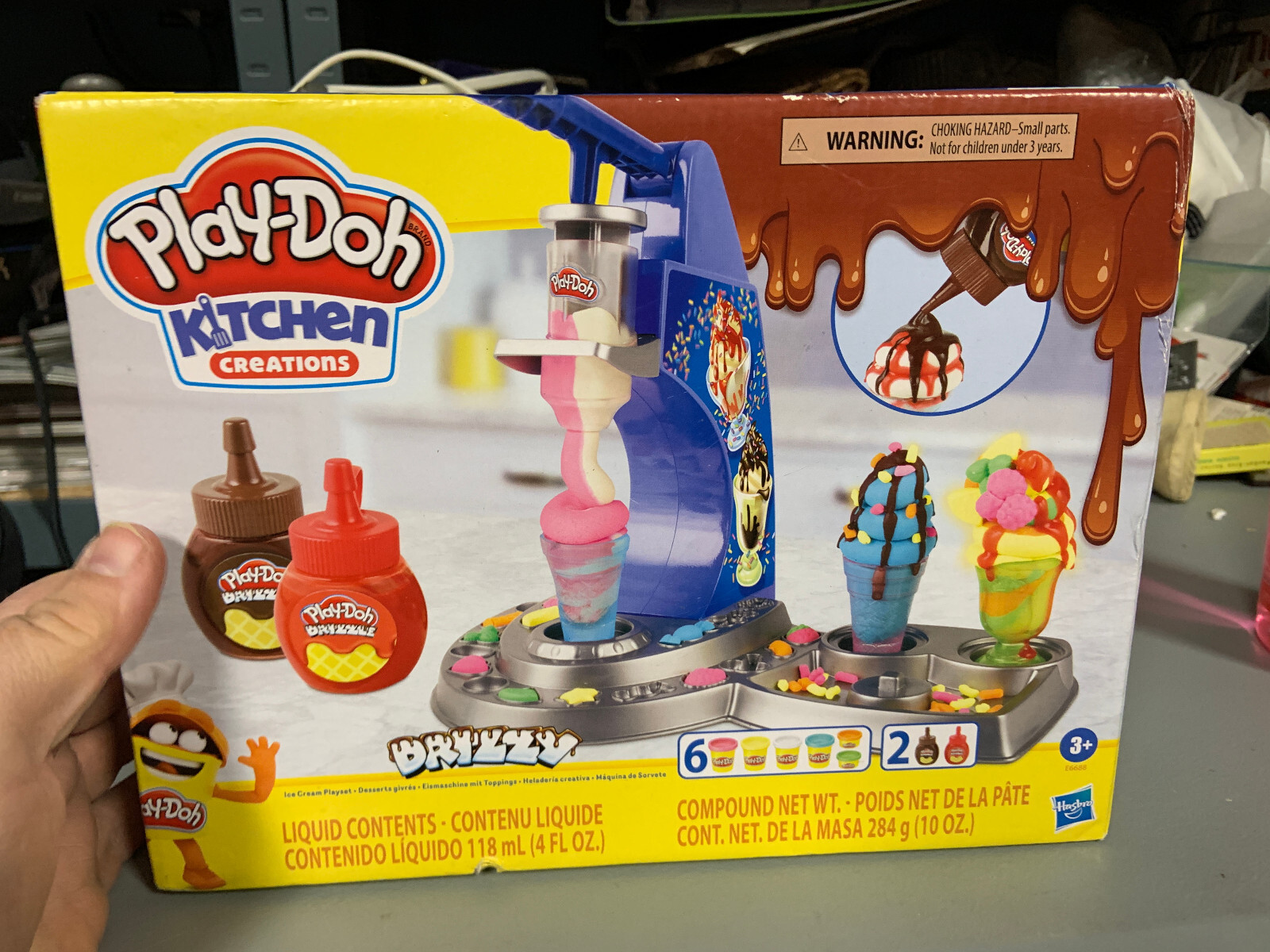 Play-doh Kitchen Creations - DRIZZY- Sealed Box - Hasbro - 2021