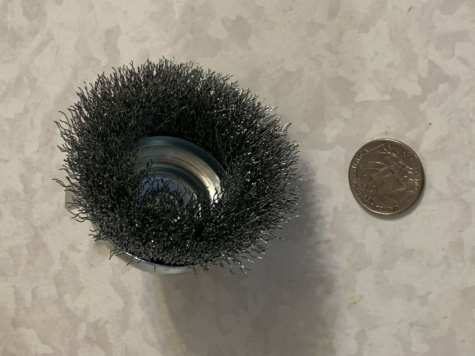 NEW Weiler Ace 61265 Wire 2-3/4" Fine Cup End Brush 1/4” Stem use on Steel
