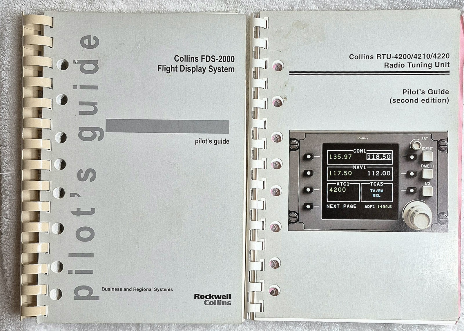 Collins Avionics Pilot's Guide Lot: FDS-2000 & RTU-4200
