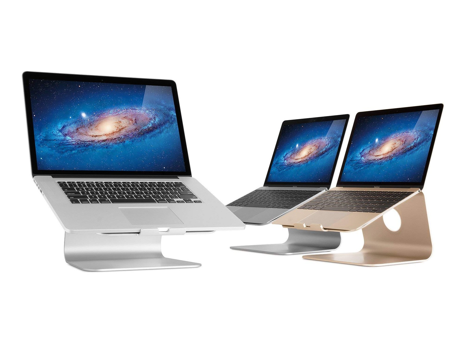 10032 mStand Laptop Stand, Silver (Patented)