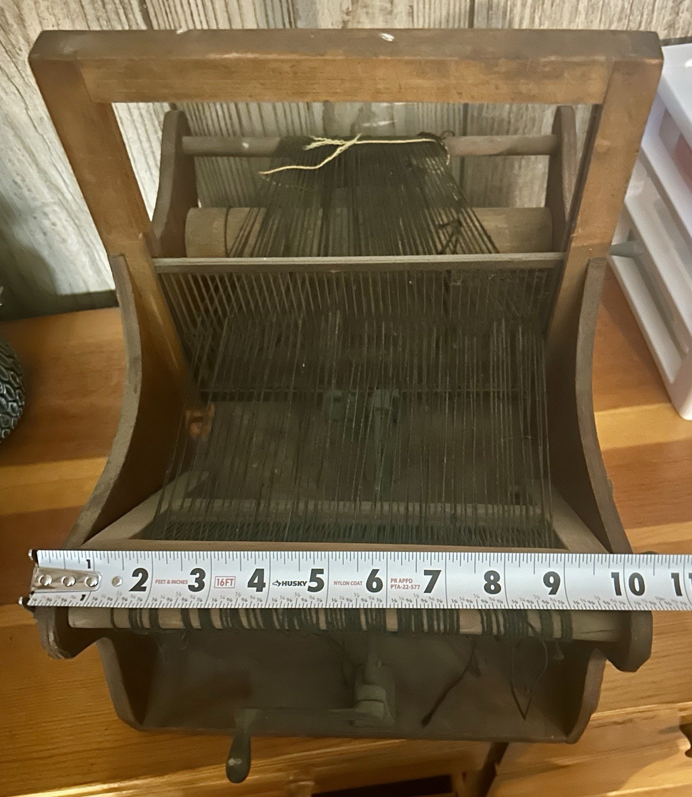 Vintage Wooden Table Top Loom EST From 1920s To 1940s