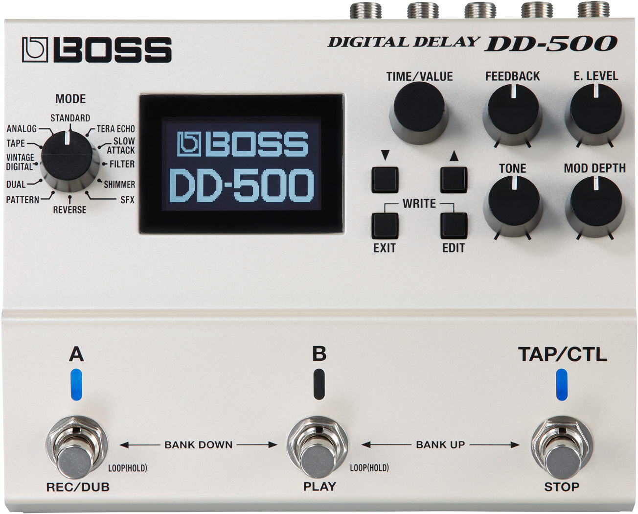 Used Boss DD-500 Digital Delay Guitar Effects Pedal