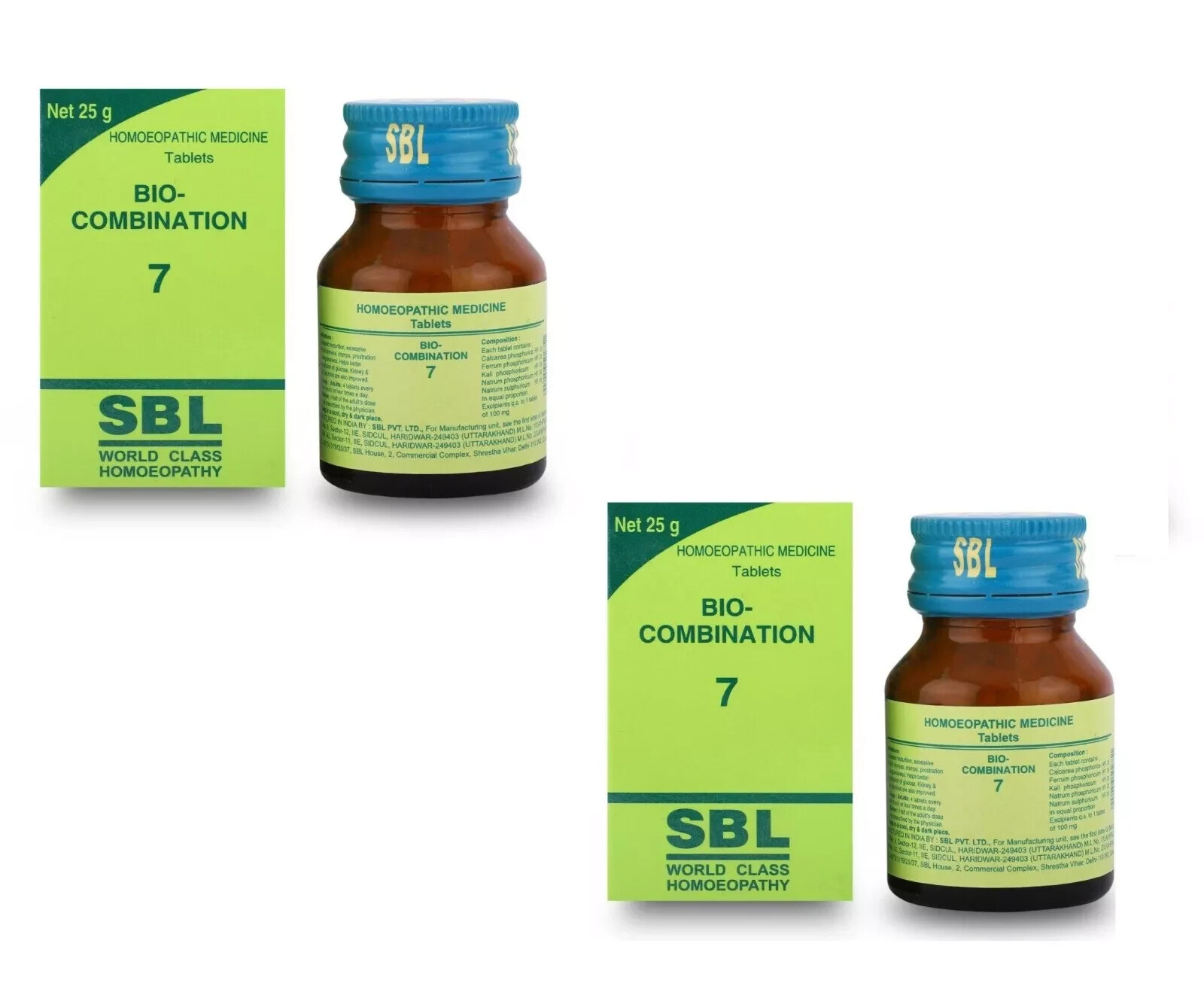 🌿 SBL Bio-Combination 7 – 25g Pack of 2, Expiry 2029 🌿 FREE SHIPPING