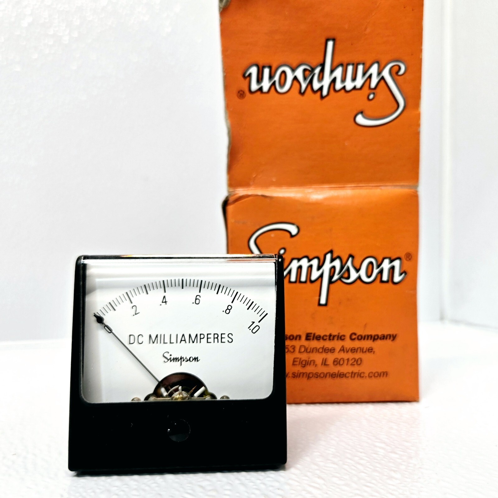 Simpson 06175 Analog DC Panel Meter