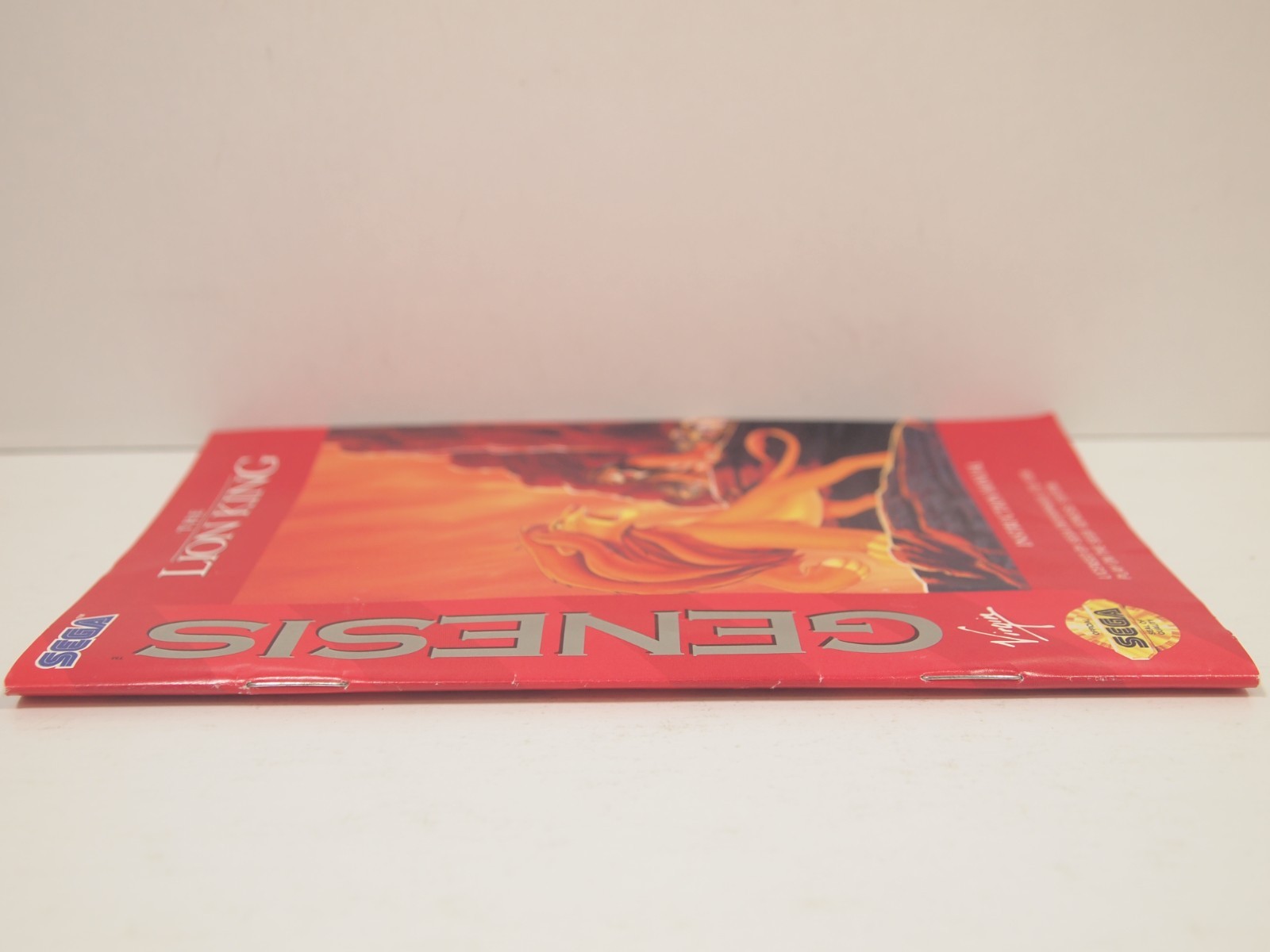 The Lion King (SEGA Genesis) Authentic MANUAL ONLY