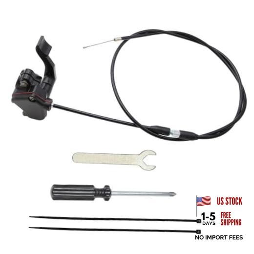 7/8" 22mm Thumb Throttle Cable Handle Assembly 50cc 70cc 90cc 110cc 125cc