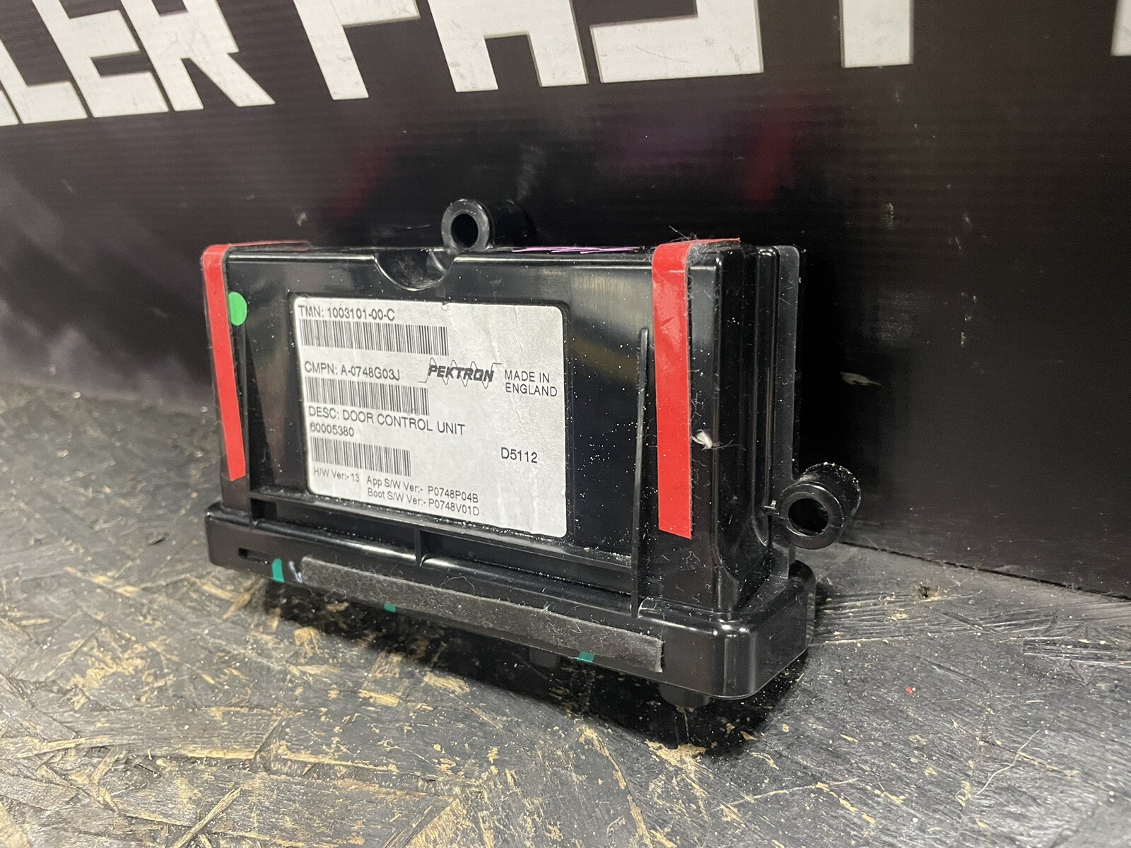 2012-2020 Tesla Model S Front Left or Right Door Control Module Unit 100310100C