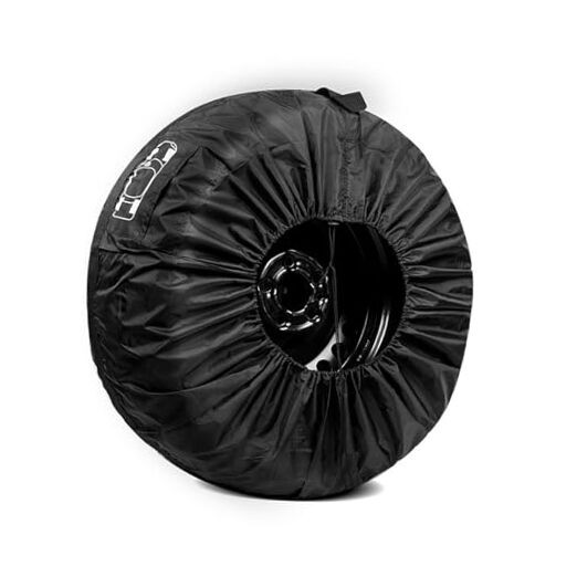 Car Spare Tire Protector, Oxford Cloth Waterproof Anti-scratch 1 PC Black #S