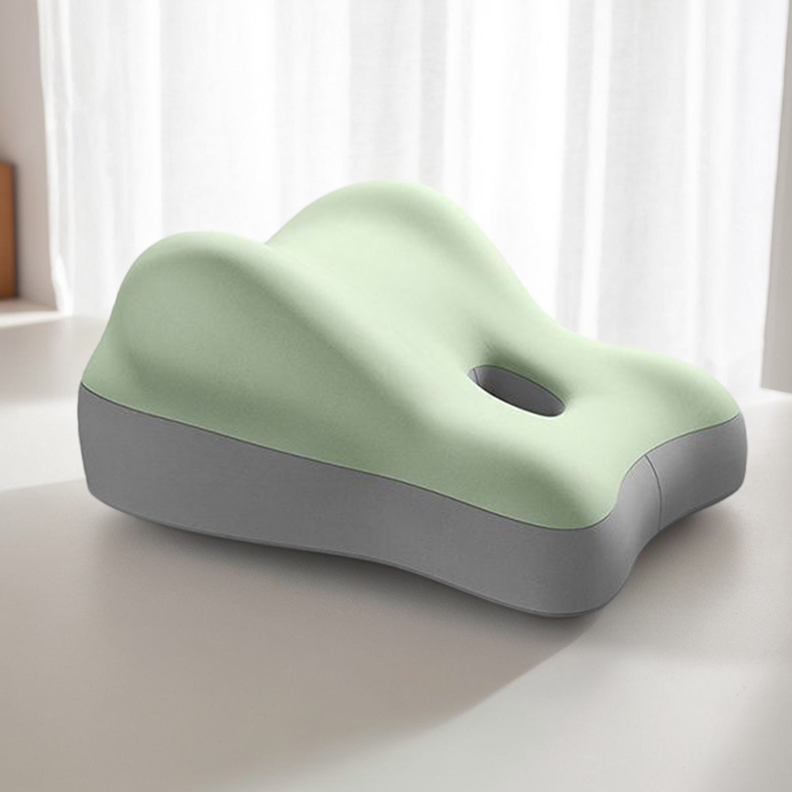 Butt Cushion with Memory Sponge Waist Cushion Comfortable for Sitting and Lying