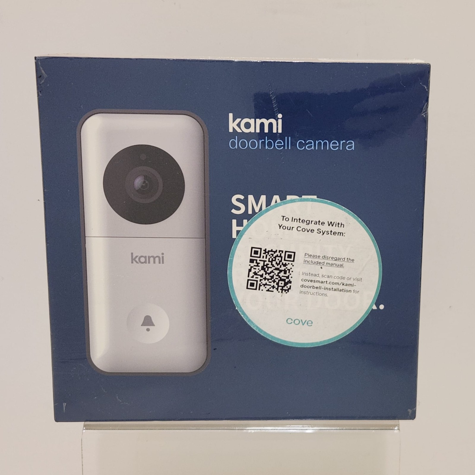 KAMI Wireless Smart Doorbell Camera - White