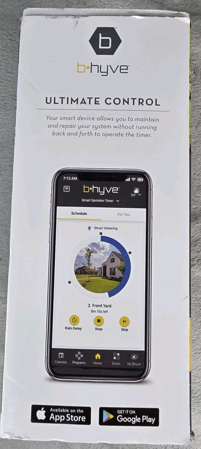 Orbit B-hyve 12-Station Smart WiFi Sprinkler Timer Controller New Open Box