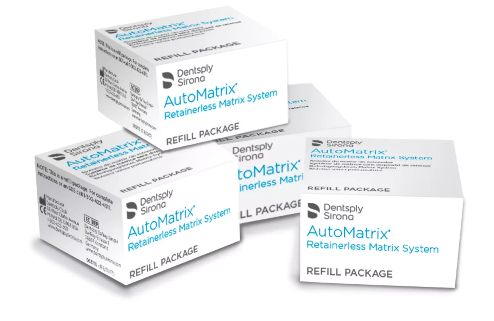 AutoMatrix Retainerless Matrix System Pack 72 Matrix Bands by DENTSPLY Free ship