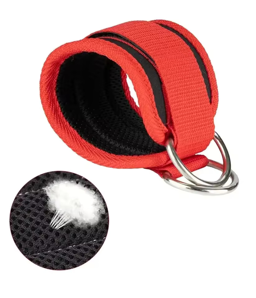 2PCS Premium Ankle Straps for Cable Machines – Gym Kickback & Leg Workout