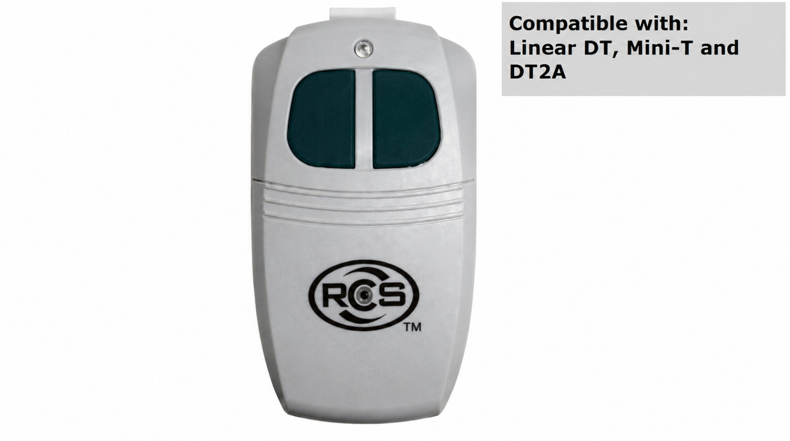 RCS Remotes 310VDB2 310MHz 8 Dip Switches for Linear DT Mini DT DT2A Remotes