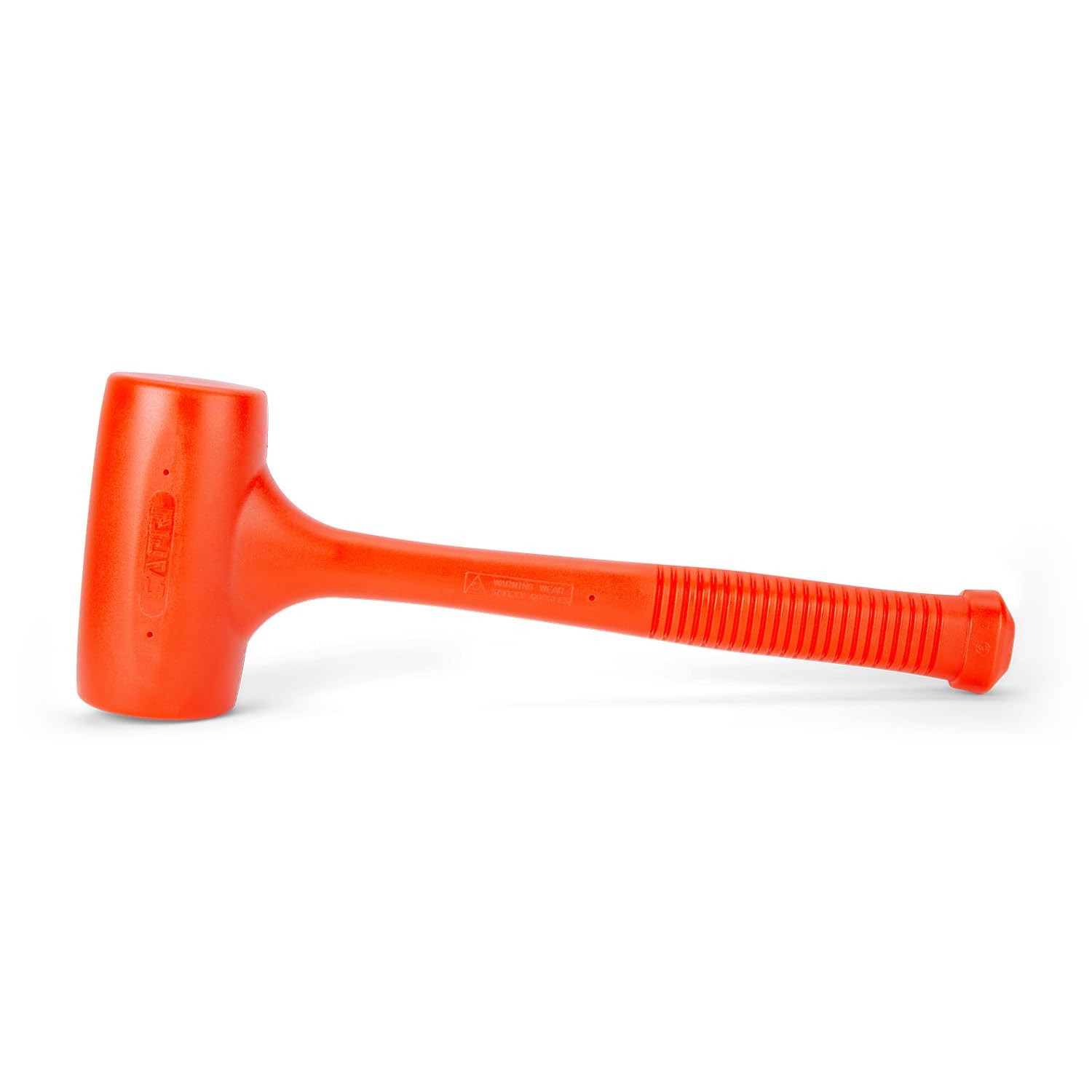 10099 C099 Deadblow Hammer Orange PU 4 lb, Heavy Duty Tool Mallet Shockproof