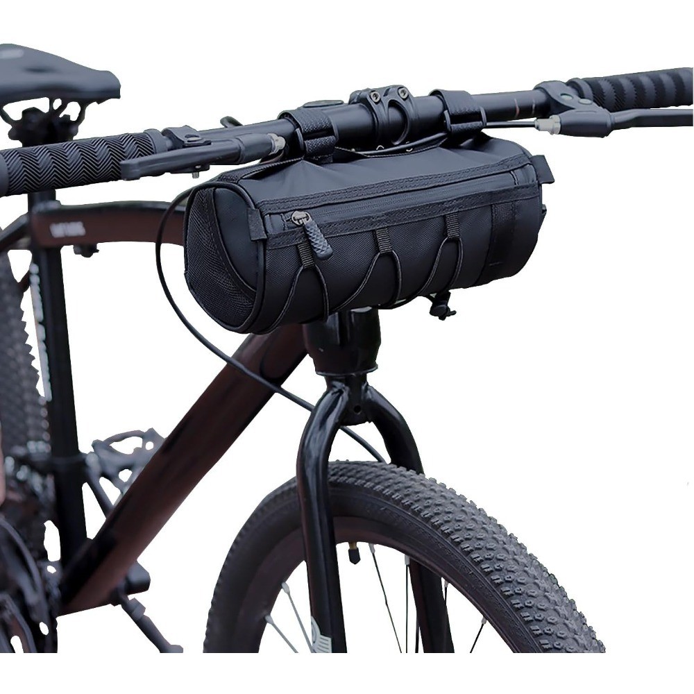 2.5L Bike Handlebar Bag, Bicycle Accessories, Bike Frame Front Pouch |