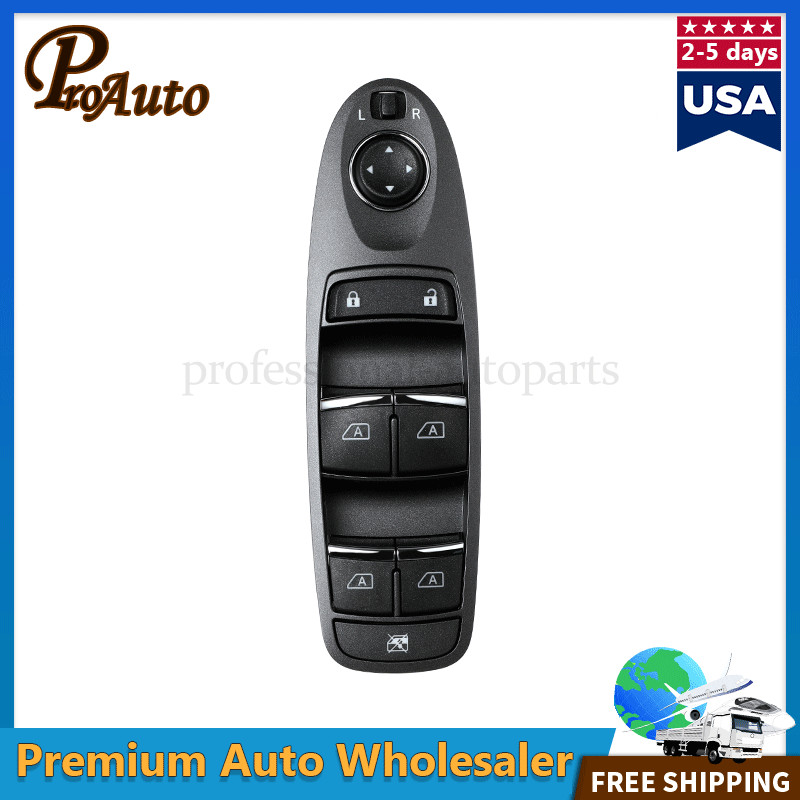 For Infiniti Q50 2014-2020 Front Left Driver Side Power Window Switch 254014GA7A