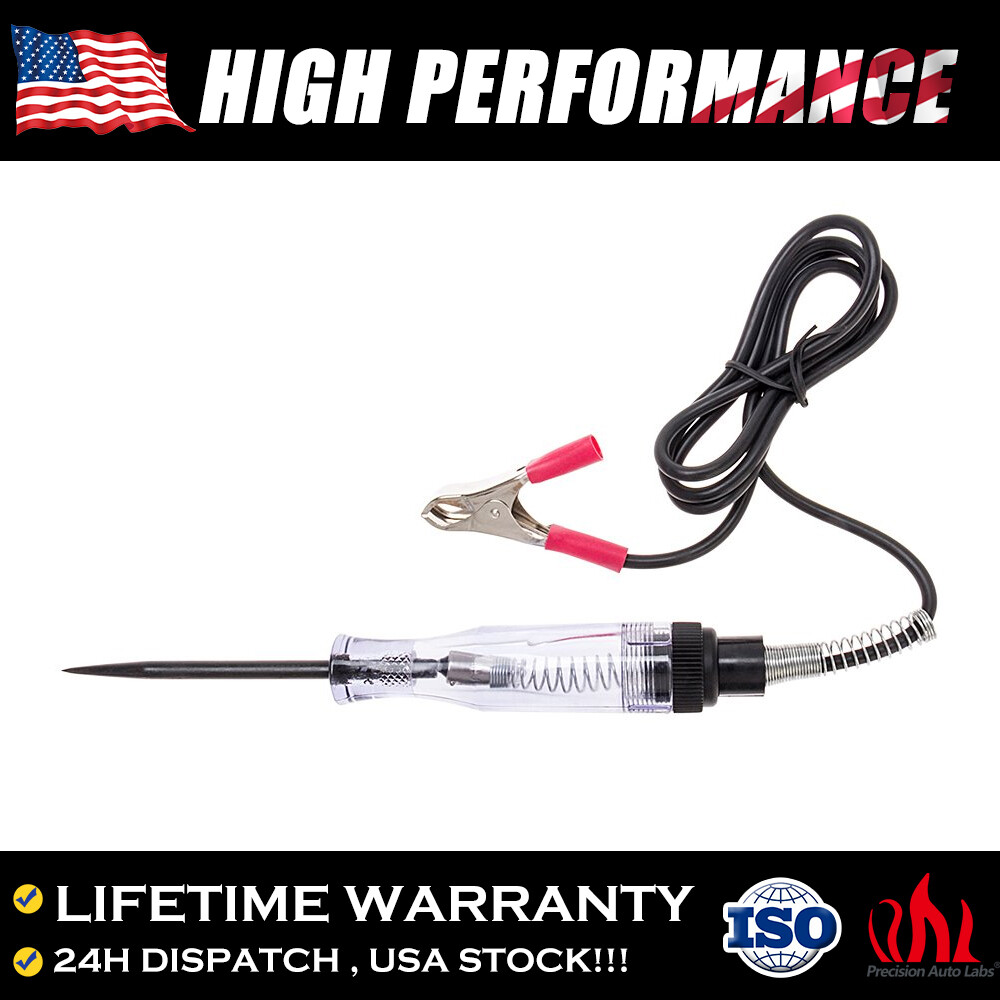 6V 12V 24V Auto Car Electrical Circuit Voltage Tester Led Light Test Probe Pen