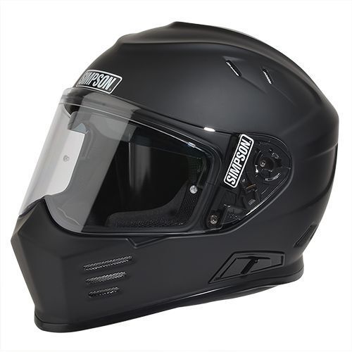 Simpson Safety GBDXS3 Ghost Bandit Composite Helmet - Flat Black, X-Small NEW
