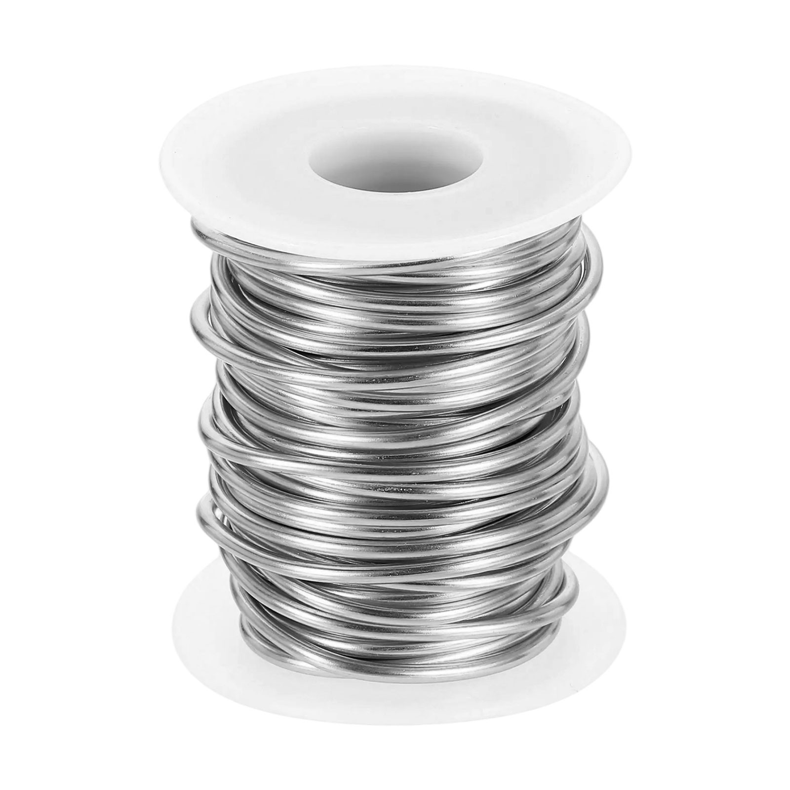 10 Gauge Aluminum Craft Wire 2.5mm 33ft Bendable Metal Wire Bright Silver