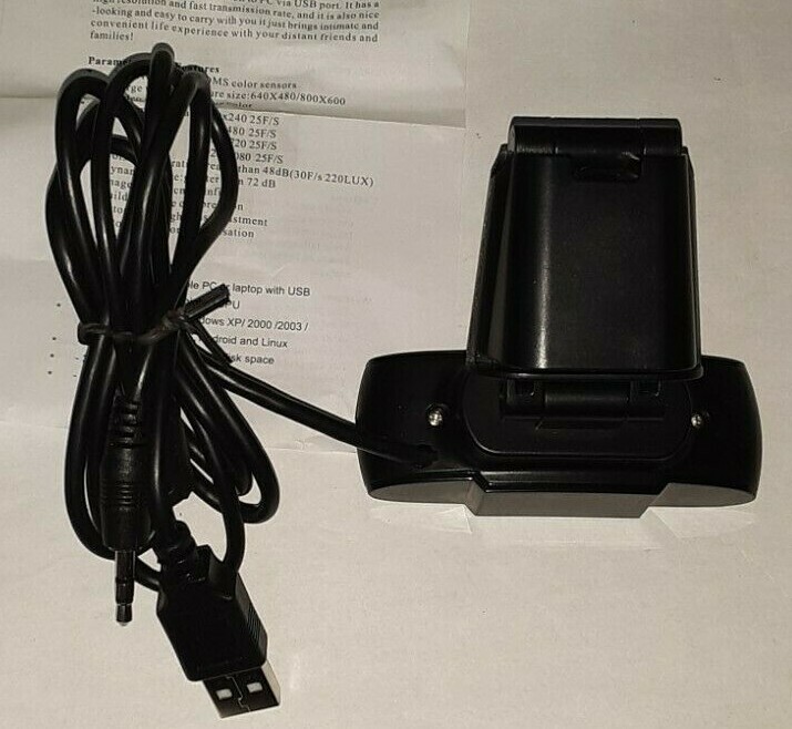PC CAMERA MINI PACKING DIGITAL WEB CAMERA WITH MANUAL FOCUS FOR WINDOWS uns nib