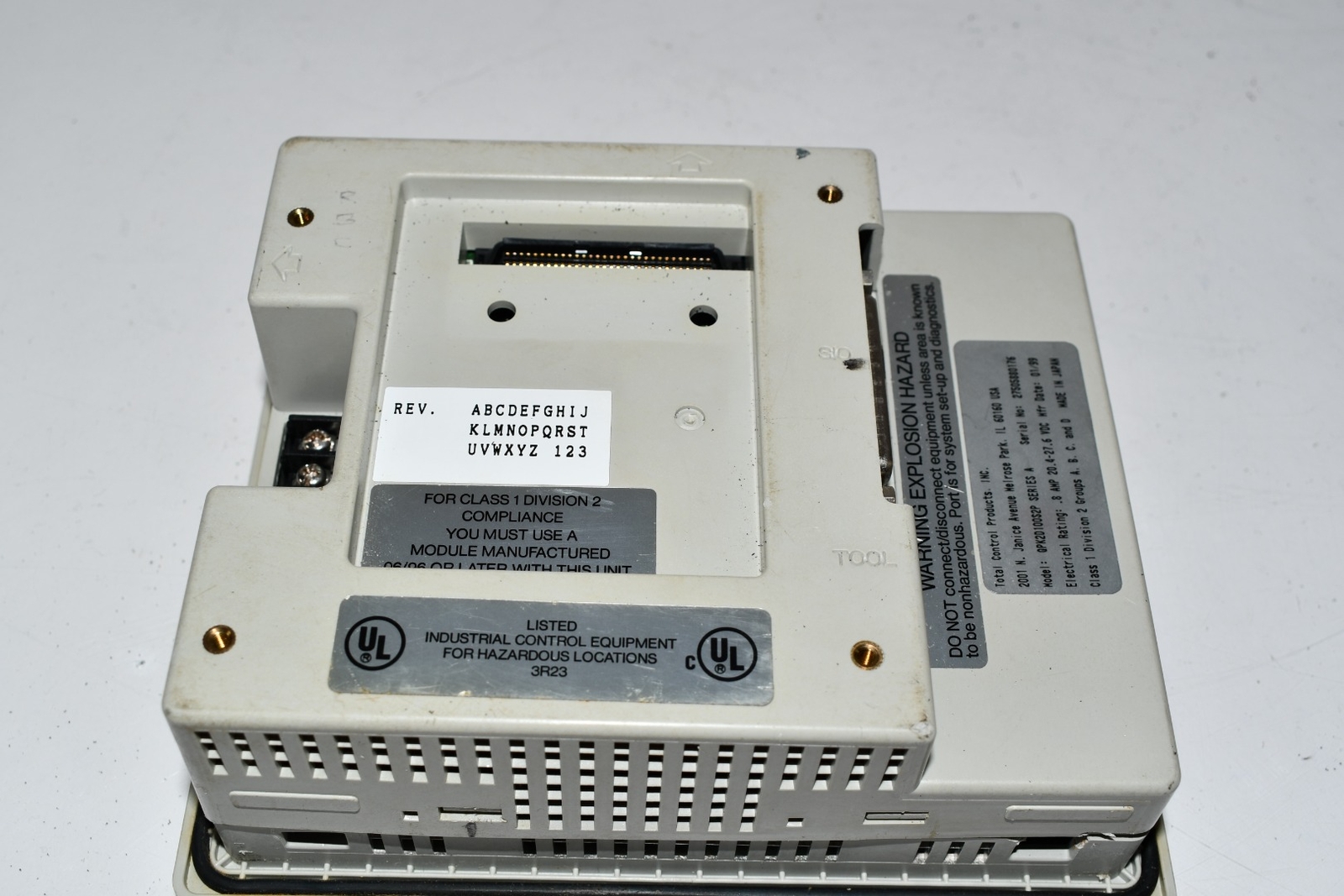 Fanuc Total Control QPK2D100S2P OPERATOR INTERFACE QUICKPANEL JR 5.7 INCH LCD TO