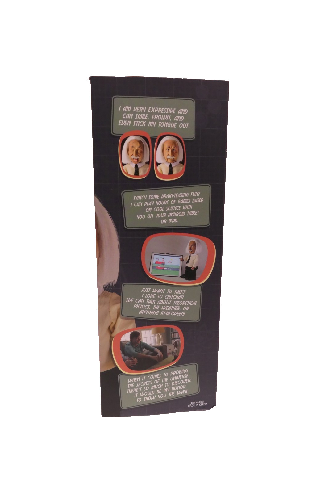 Professor Einstein Interactive Robot Tutor Your Personal Genius! New Open Box