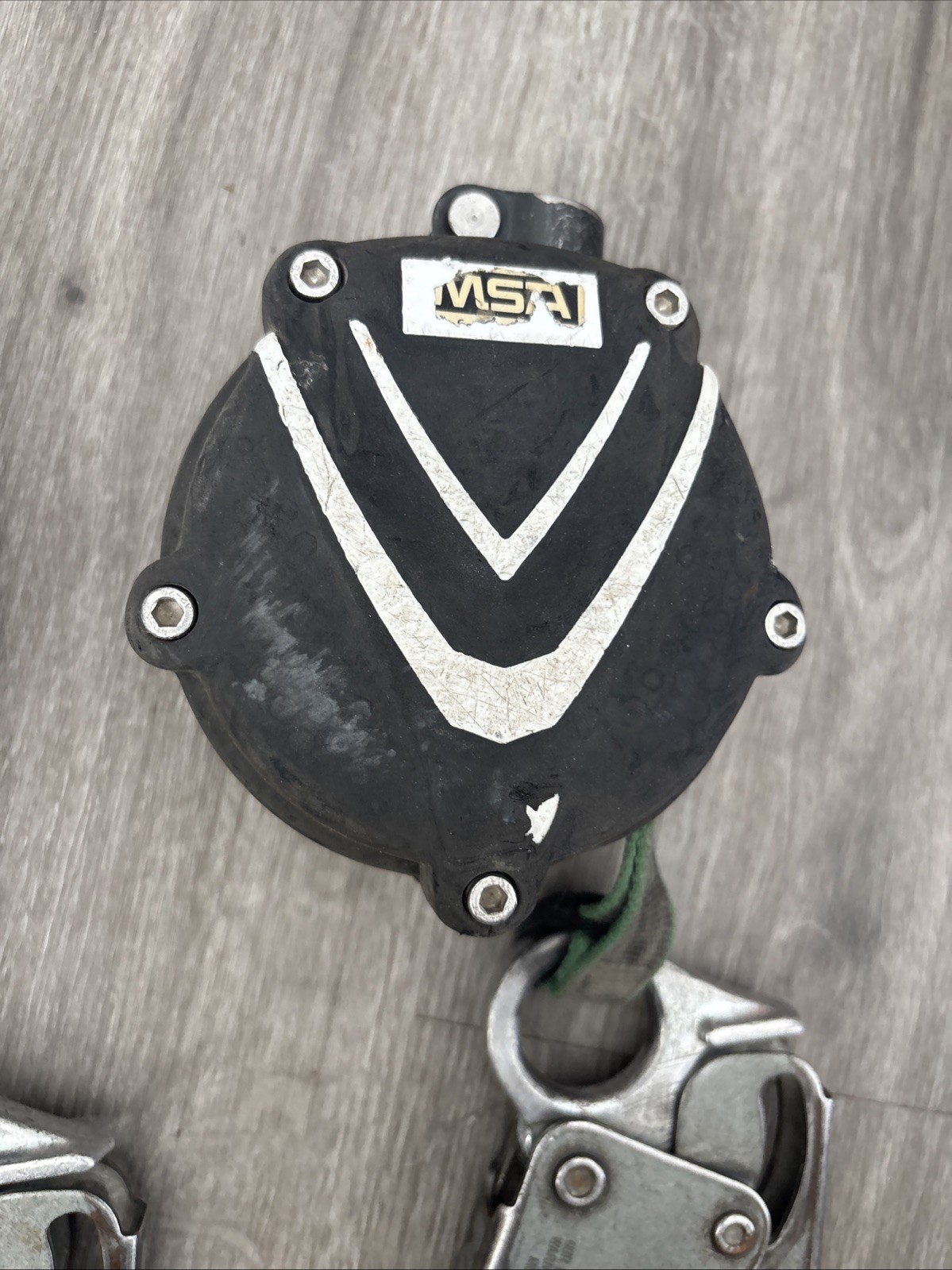 MSA Fall Protection Self Retracting Lanyard V SHOCK (10ft) USED