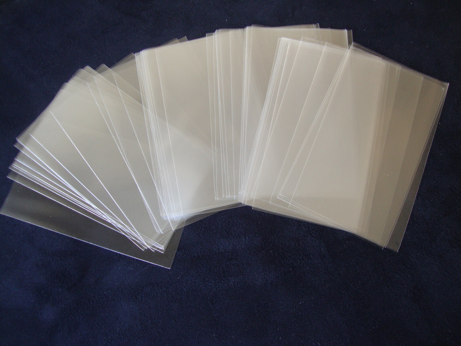 STRAT-O-MATIC Baseball & Basketball 100 Flat Clear Cellophane Protective Sleeves