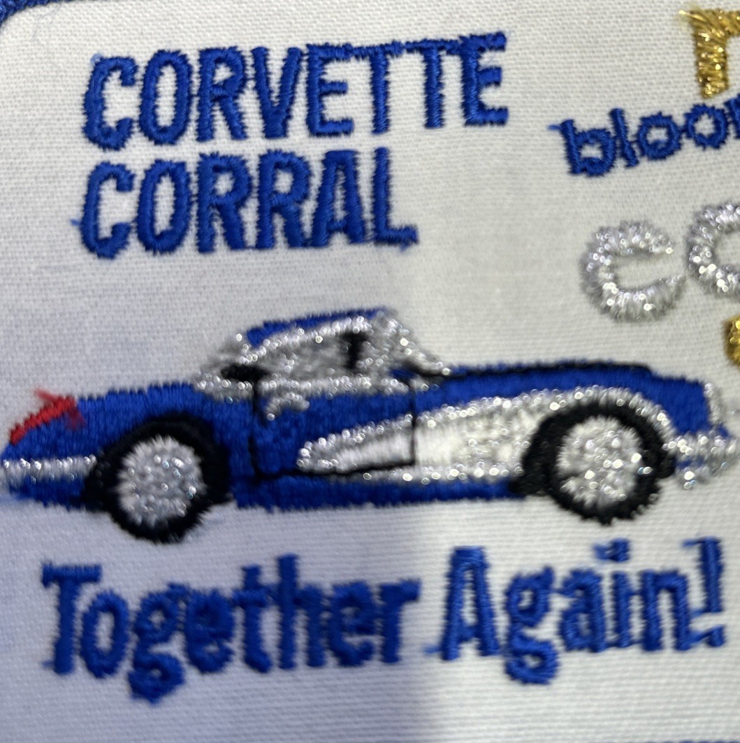 1985 Bloomington Gold Corvette Corral Rally Patch