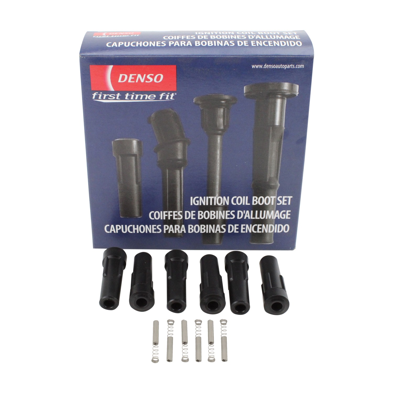 For Jeep Cherokee Wrangler L6 99-06 Direct Ignition Coil Boot Kit 6716239 Denso