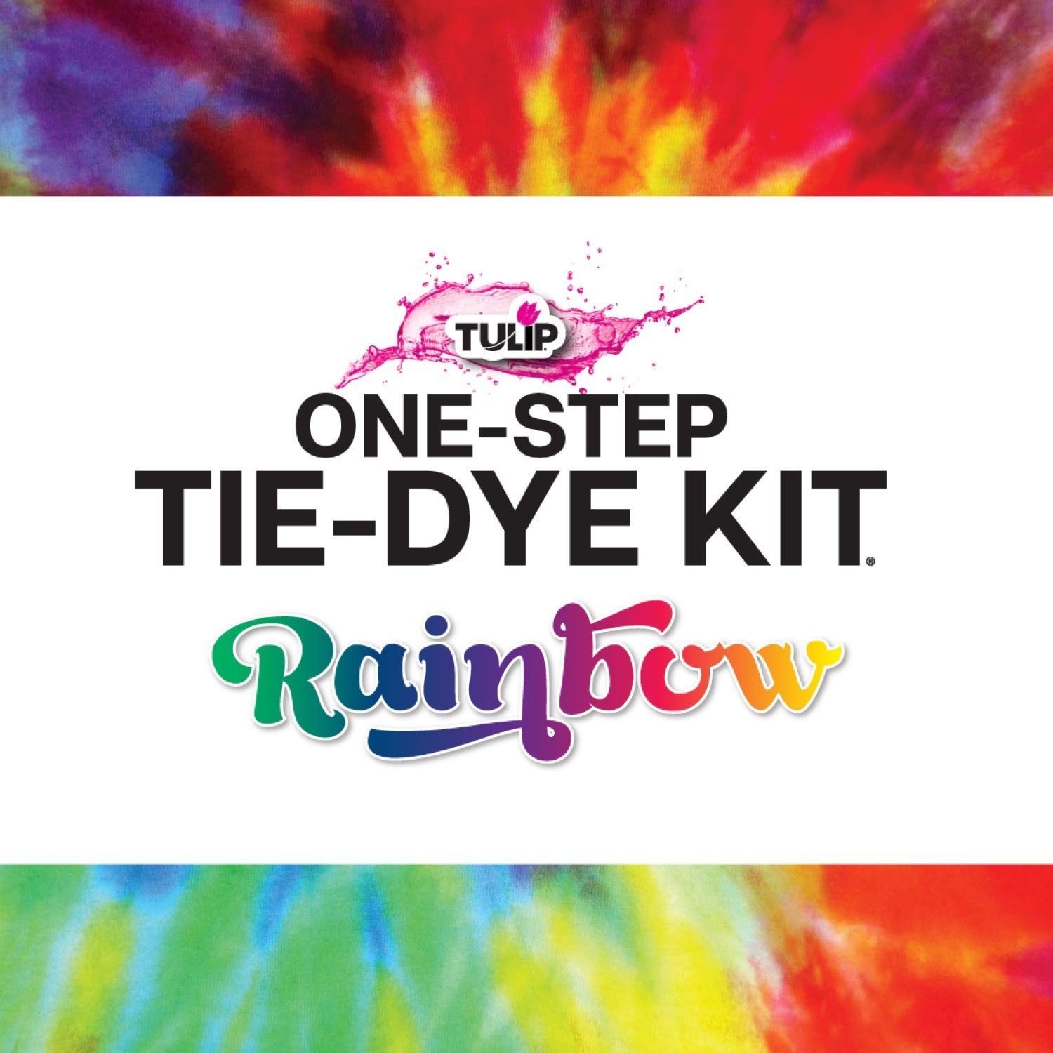 Tulip One-Step Tie-Dye kit Road Trip Bus Kit Rainbow