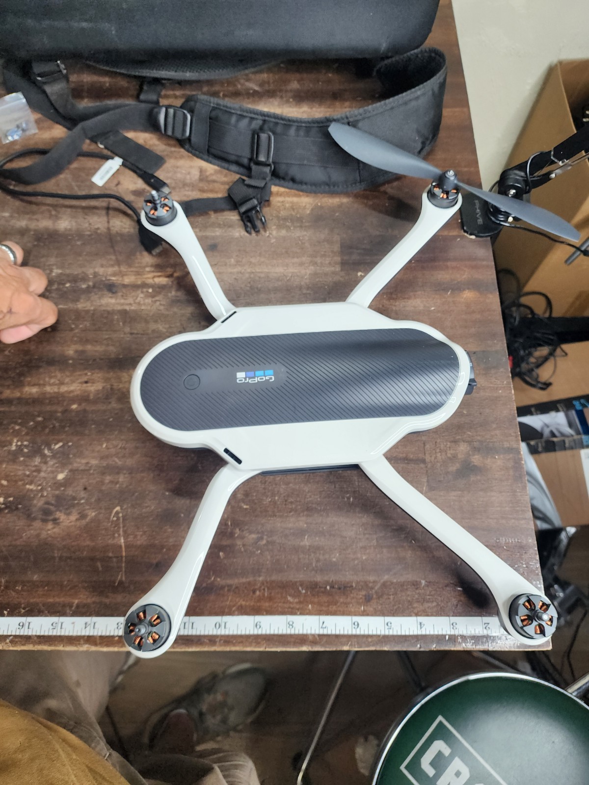GoPro Karma Drone UNTESTED NEEDS A COUPLE THINGS powers On And Remote Works