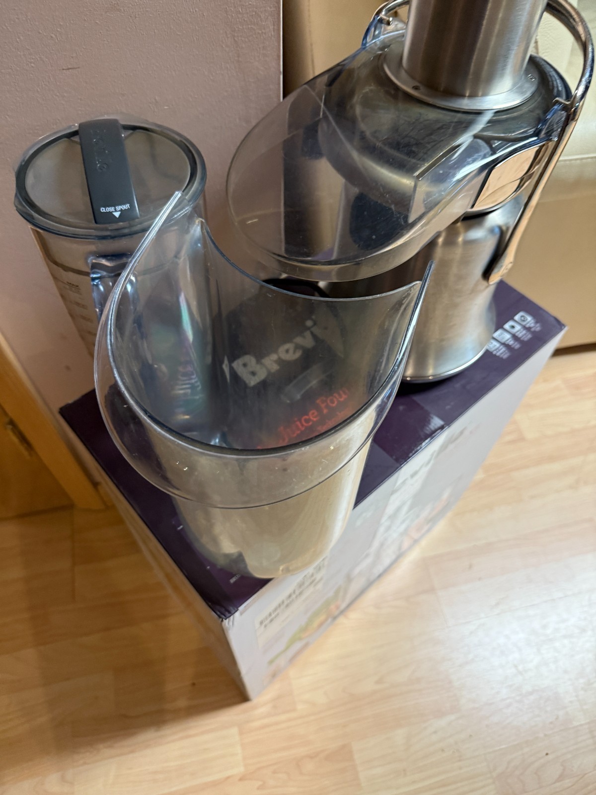 Breville the Juice Fountain Cold XL Juicer - Silver