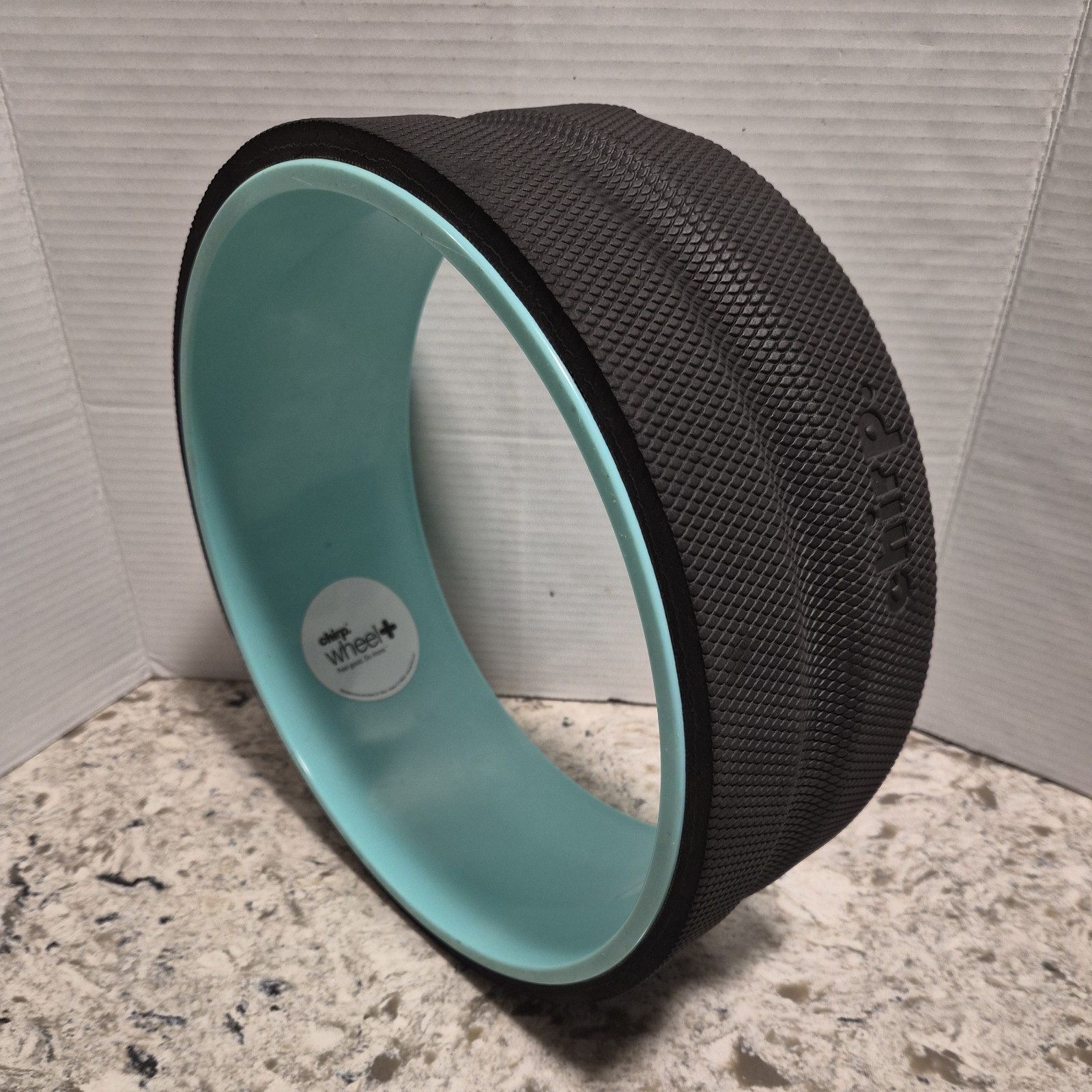 Chirp Wheel Foam Roller Back & Neck Relief Massage Roller – 12-Inch Mint