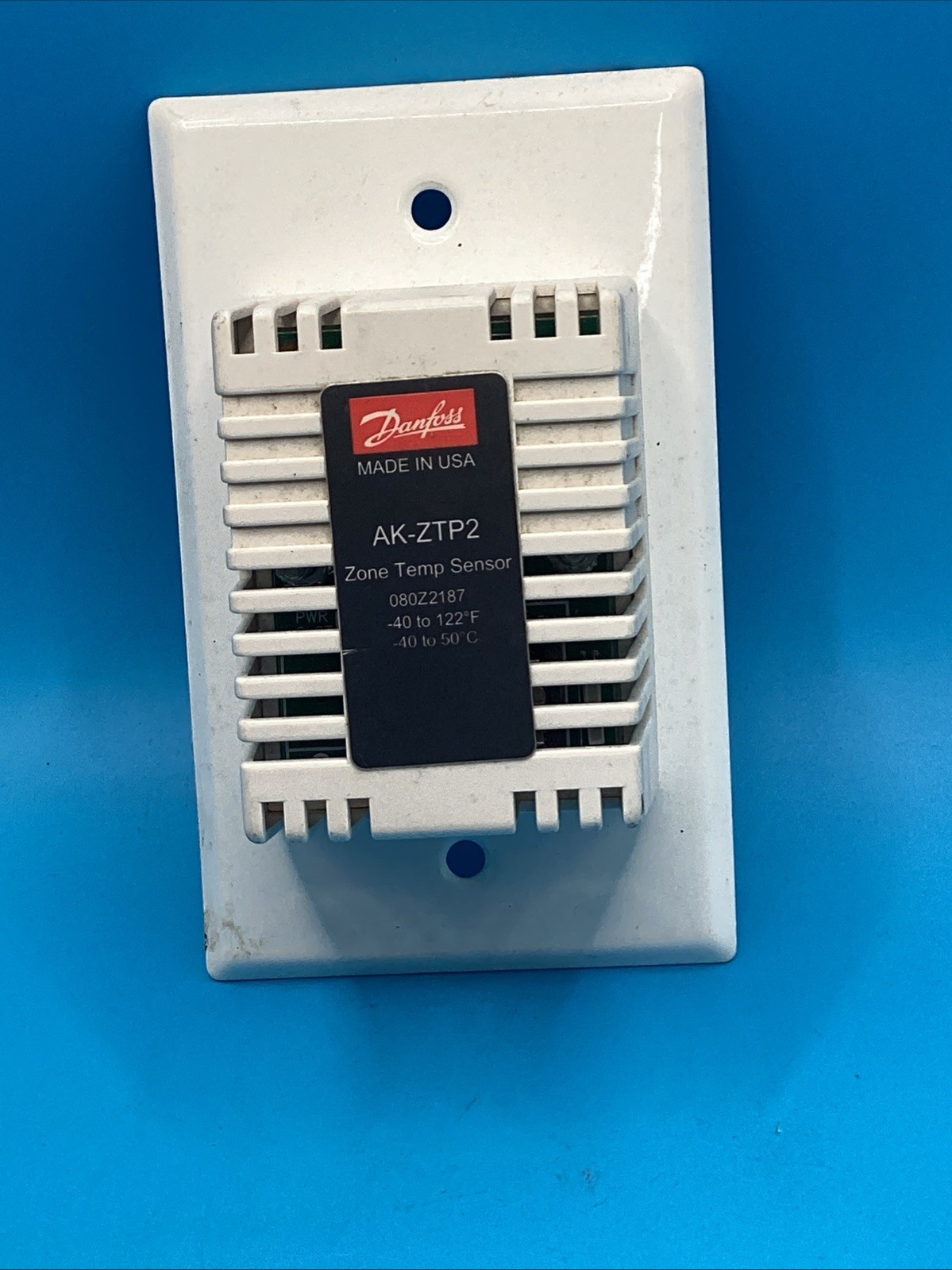 Danfoss AK-ZTP2 Zone Temp Sensor 080Z2187 No Box Used