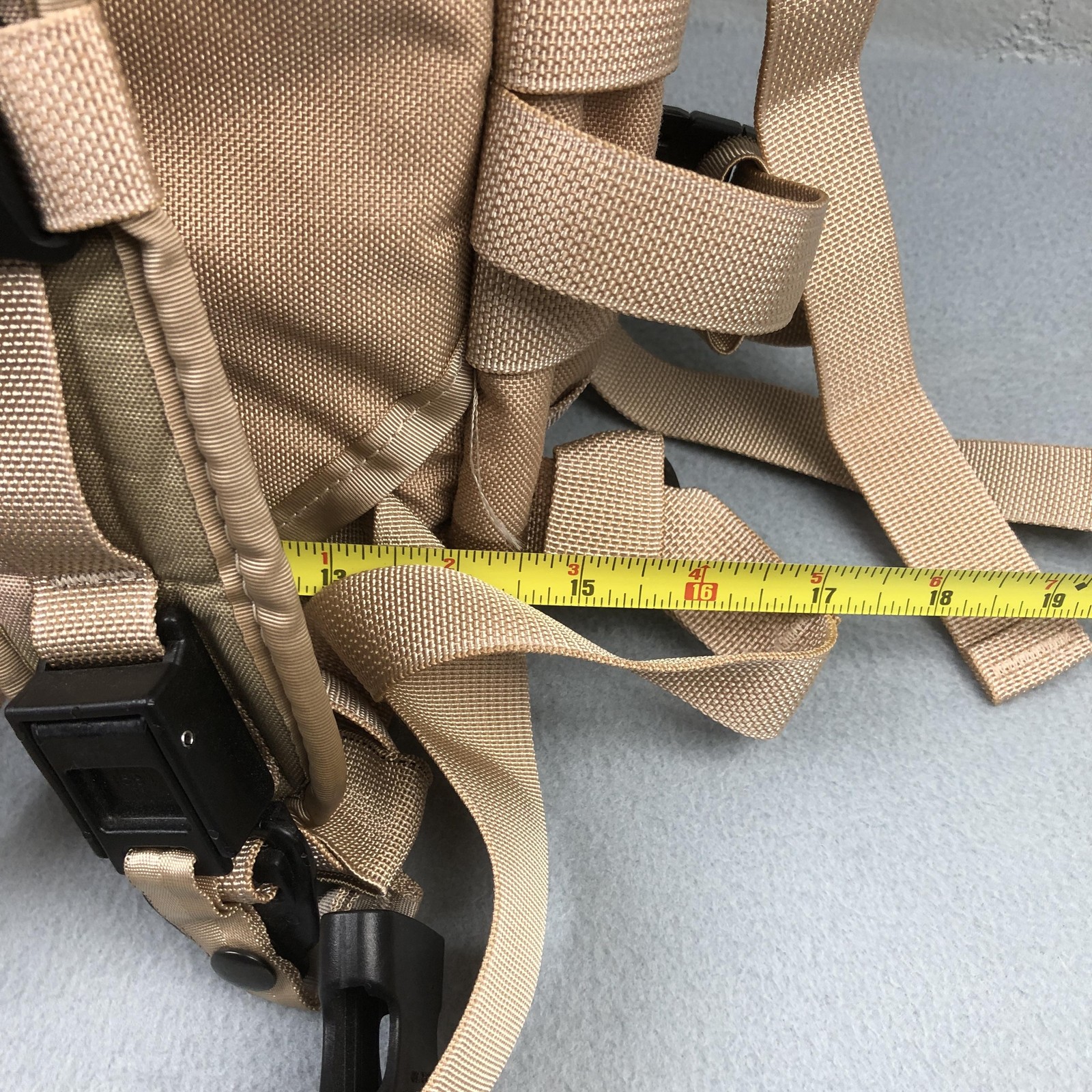 Army Backpack MOLLE II 3 Day Assault Pack Desert Camo Specialty Defense Systems