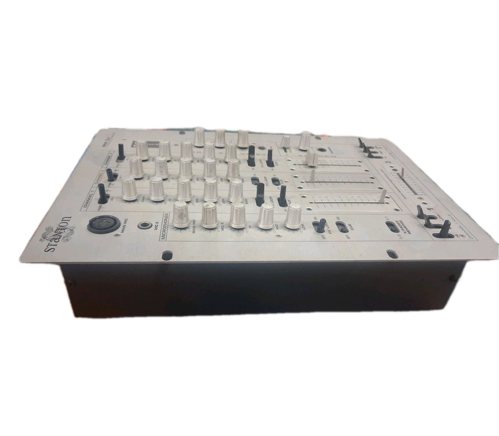 Stanton RM-THREE 3S-Channel Analog DJ Mixer, FX Loop, Rack Mountable