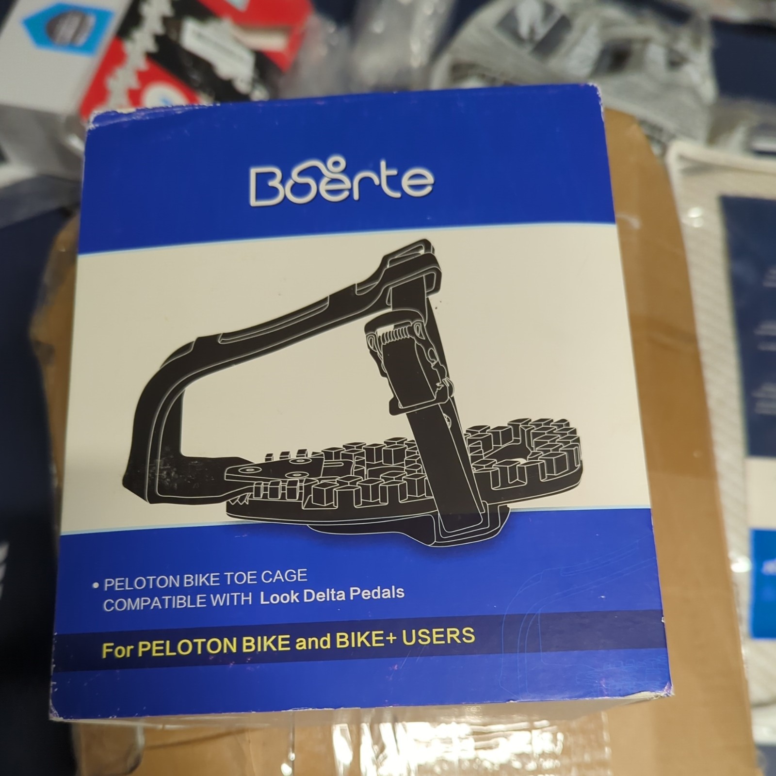 Boerte Bike Toe Cage For Peloton Bike & Bike+ Users