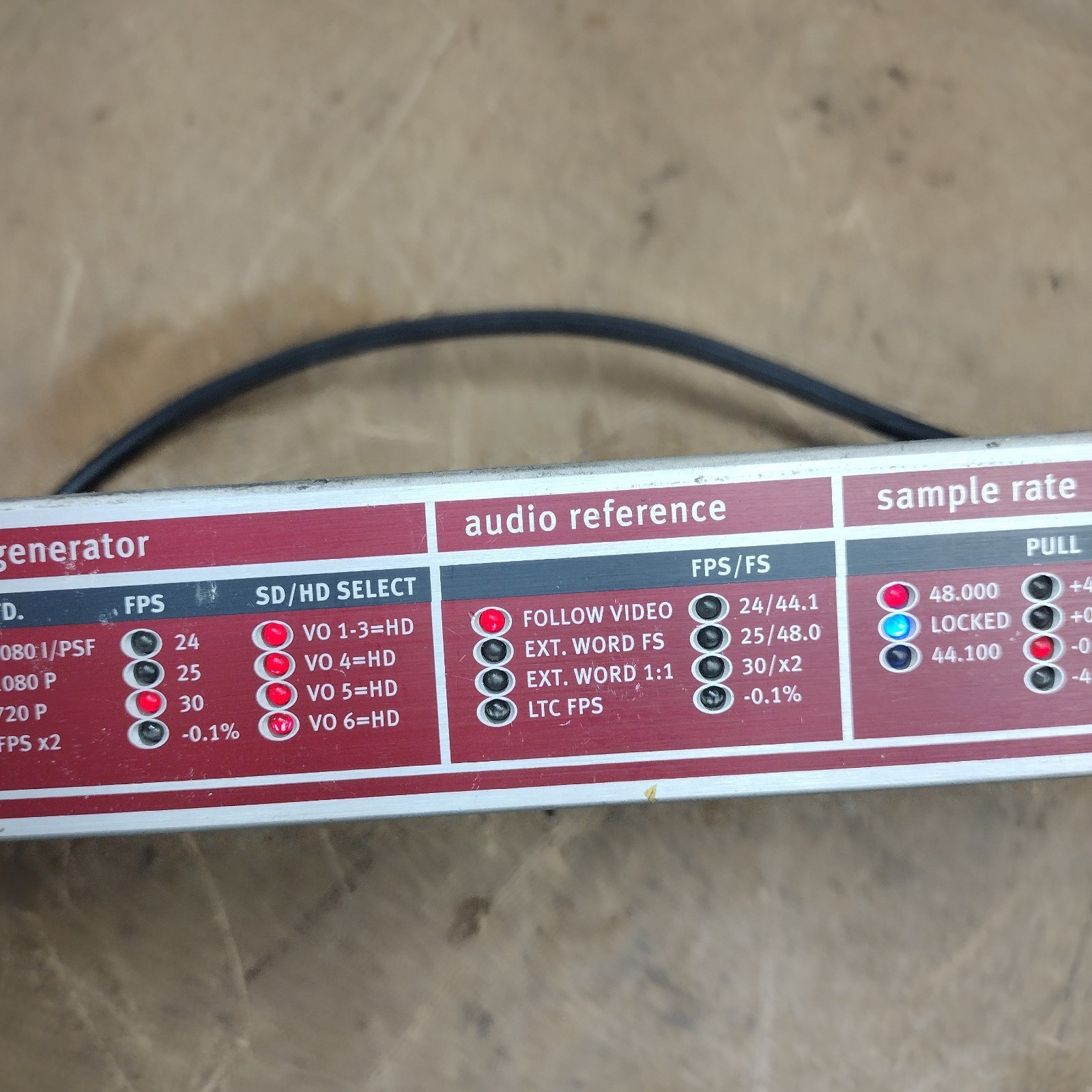 Rosendahl Nanosyncs HD Multistandard Sync Engine w/Power Cord - Powers On - USED