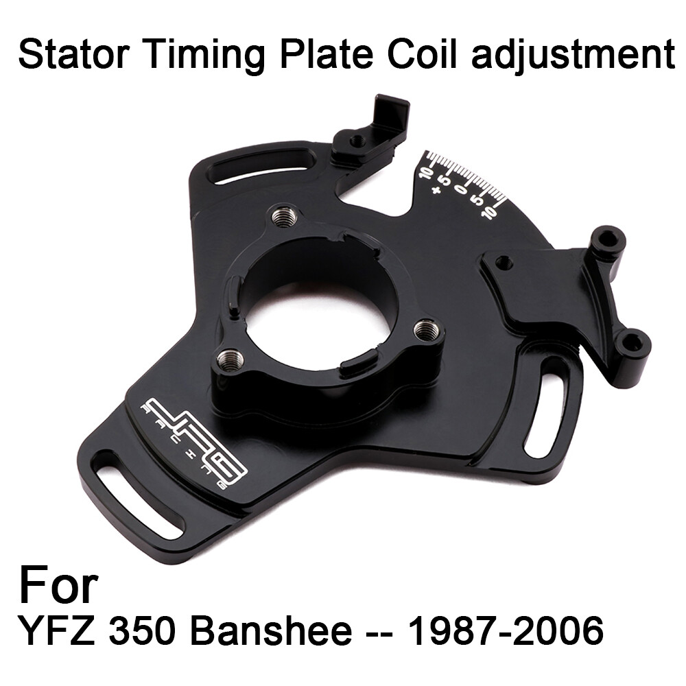 CNC Billet Stator Timing Back Plate Adjustable for YFZ350 Banshee 1987-2006