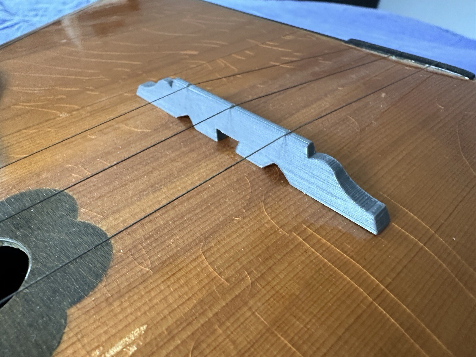 Balalaika Bridge Piece-Fast Ship, Domra, Mandolin Bridge, Custom Sizes Possible