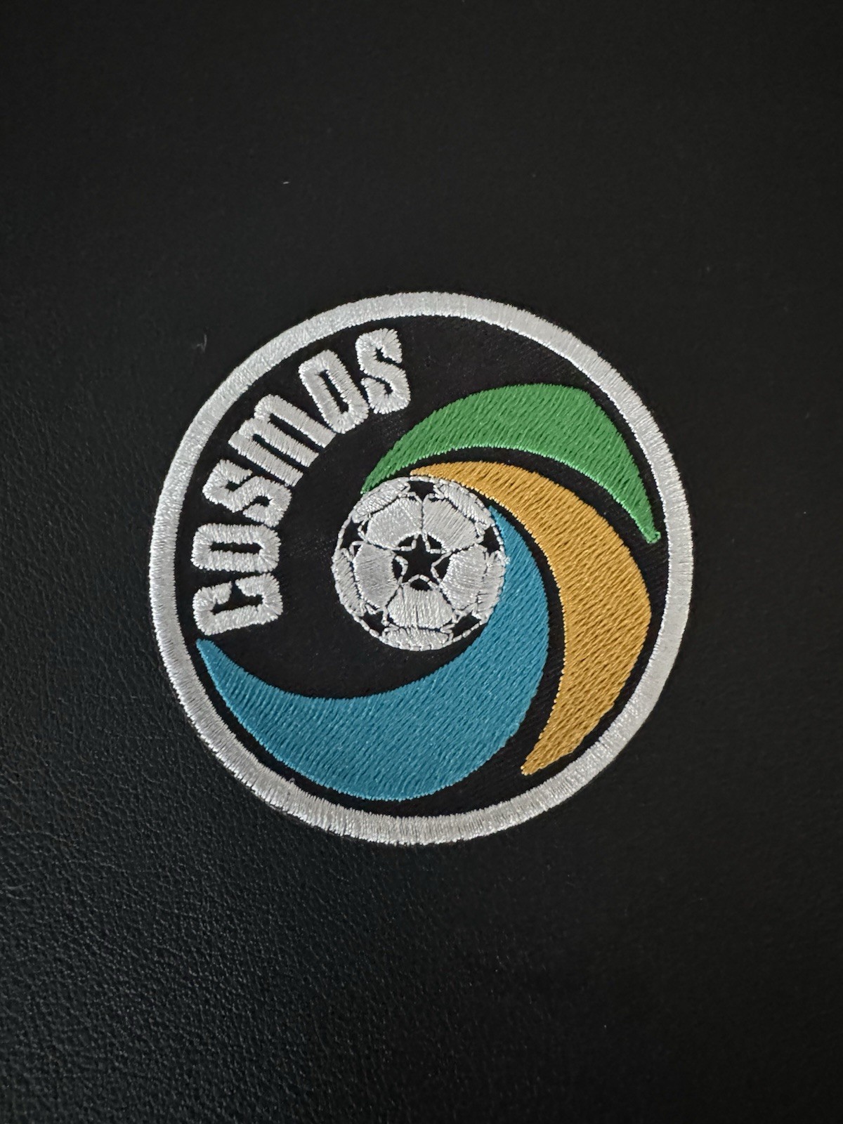 RETRO VINTAGE NEW YORK COSMOS NASL SOCCER LOGO PATCH PELE NEW / OLD STOCK ⚽️